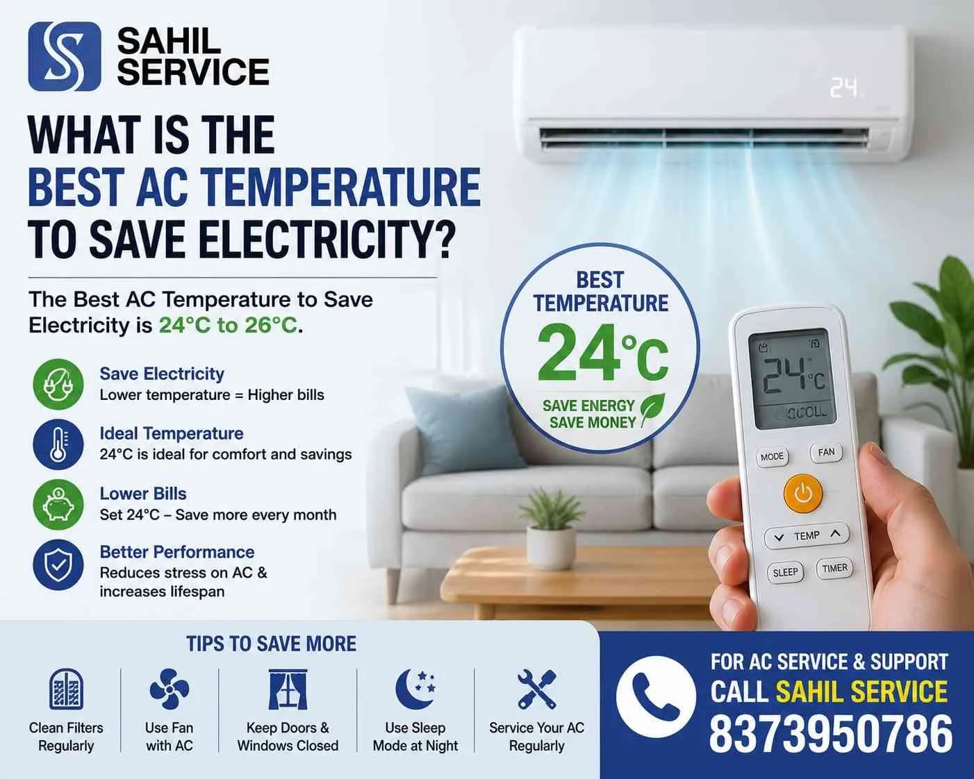 What Is the Best AC Temperature to Save Electricity