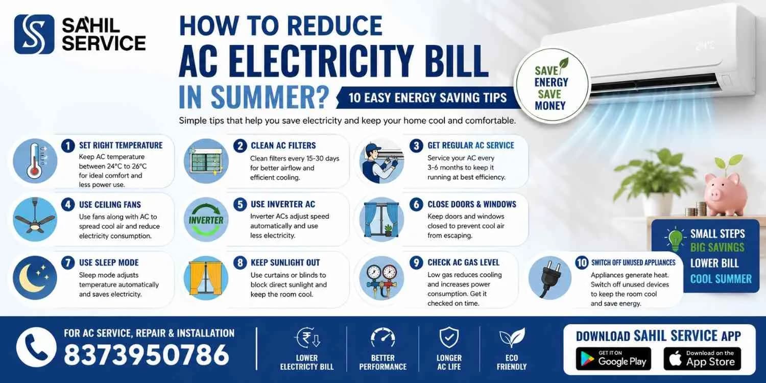 How to Reduce AC Electricity Bill in Summer? 10 Easy Energy Saving Tips