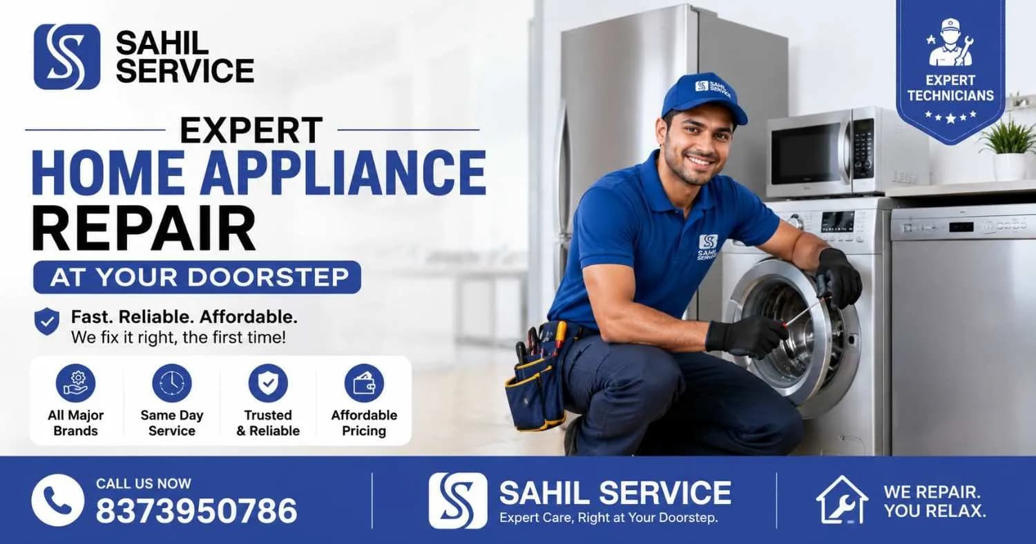 Expert Home Appliance Repair at Your Doorstep | Sahil Service