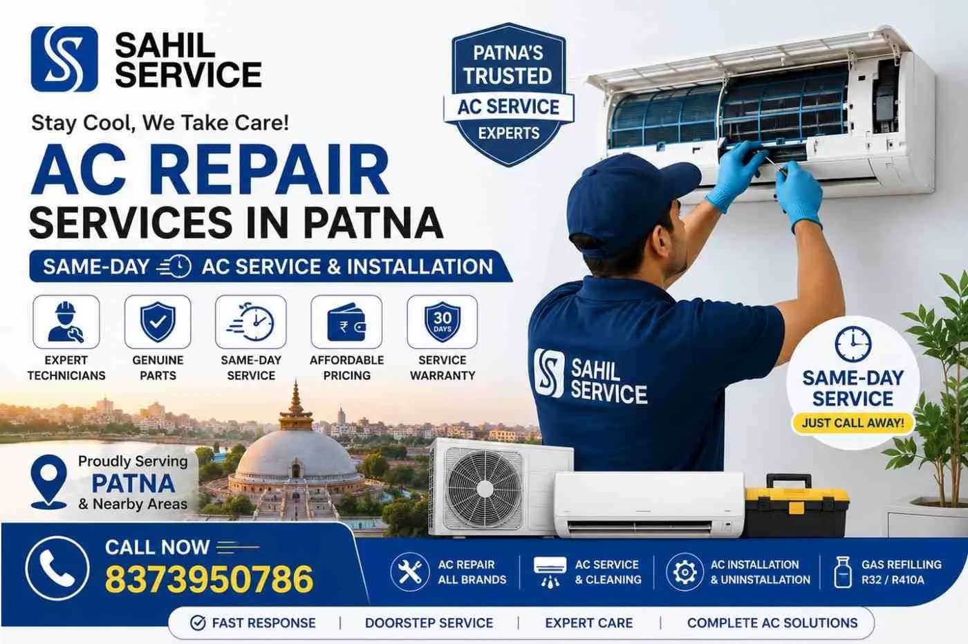 AC Repair Services in Patna | Same-Day AC Service & Installation