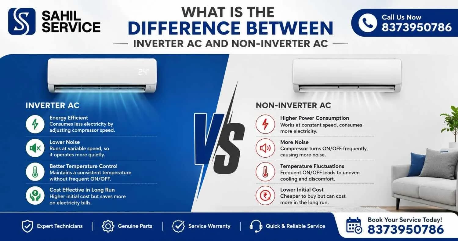 What is the Difference Between Inverter AC and Non-Inverter AC?