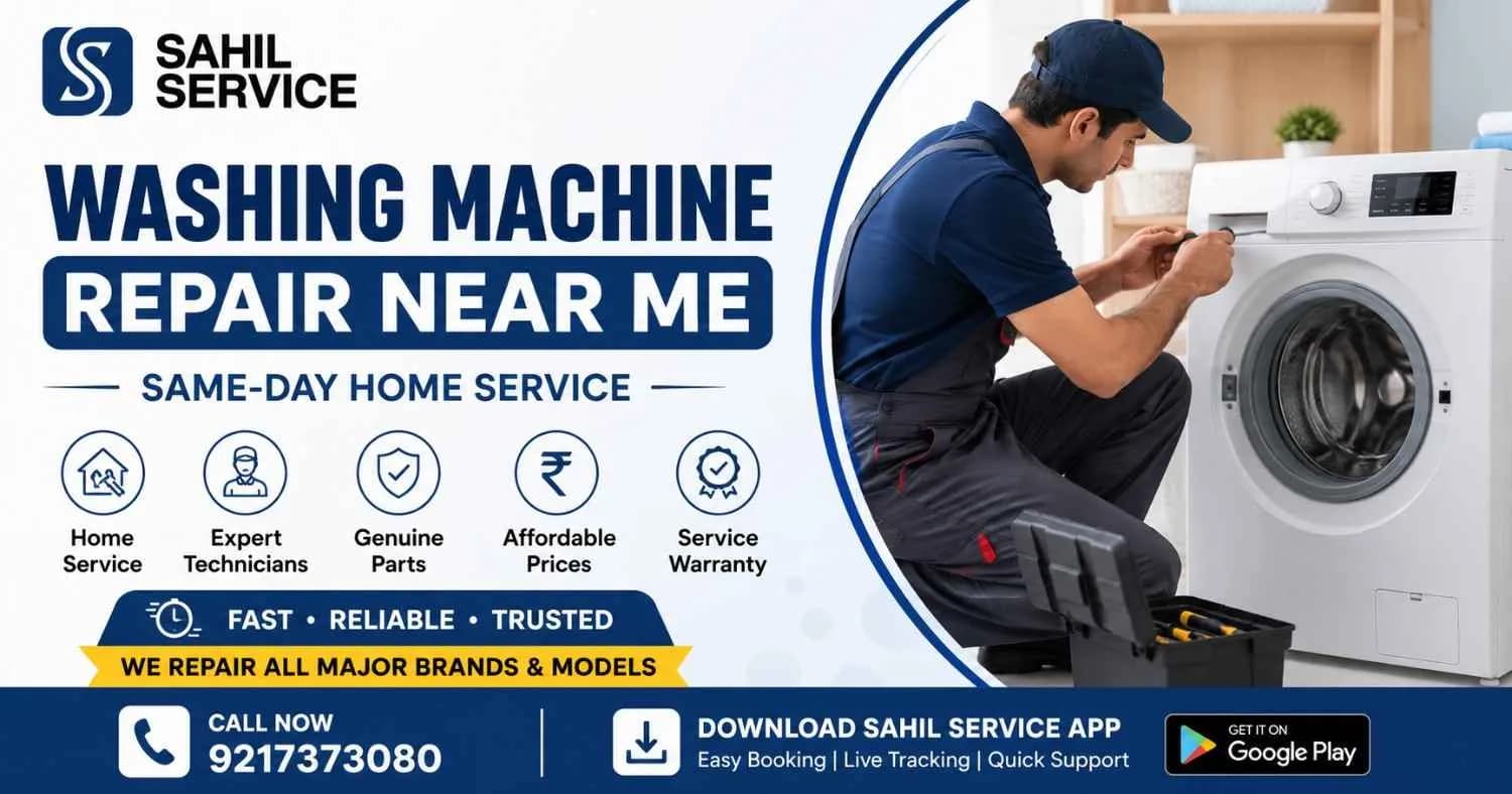 Washing Machine Repair Near Me | Same-Day Home Service