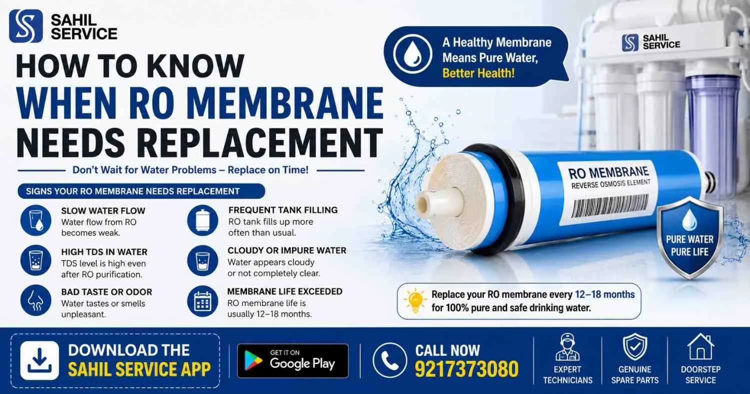 How to Know When RO Membrane Needs Replacement