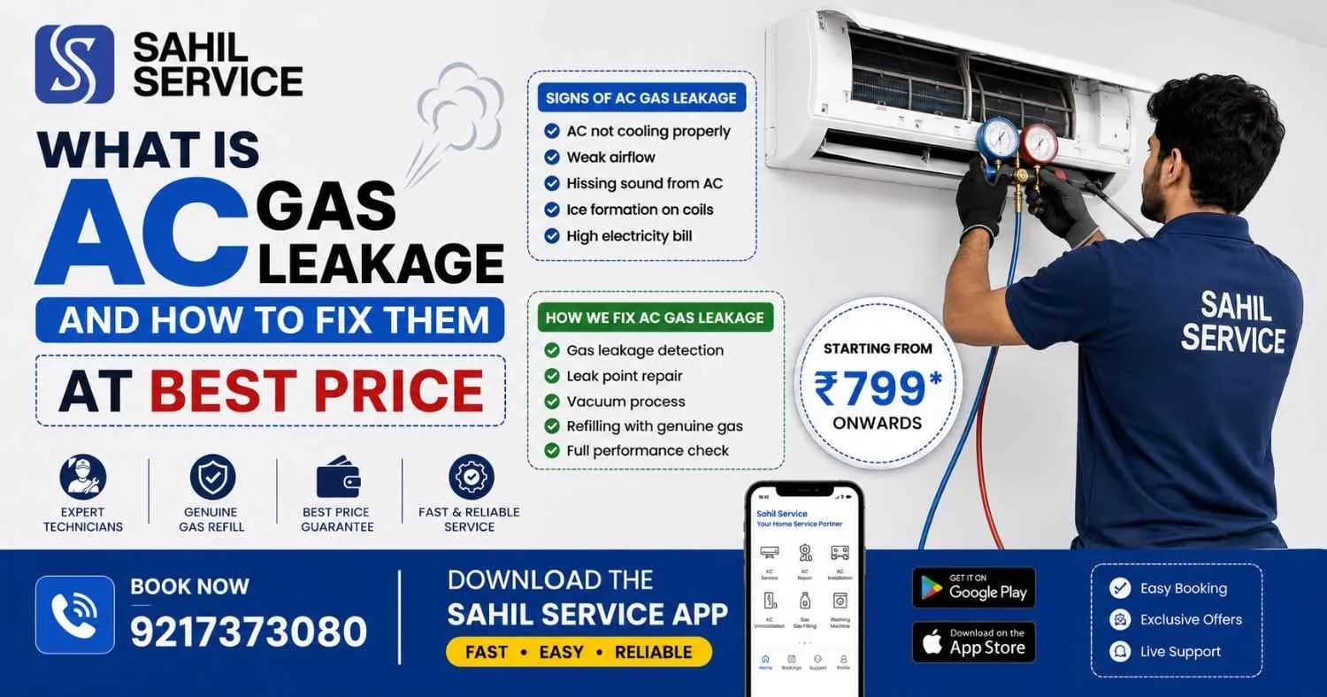 What Is AC Gas Leakage and How to Fix It at the best Price?