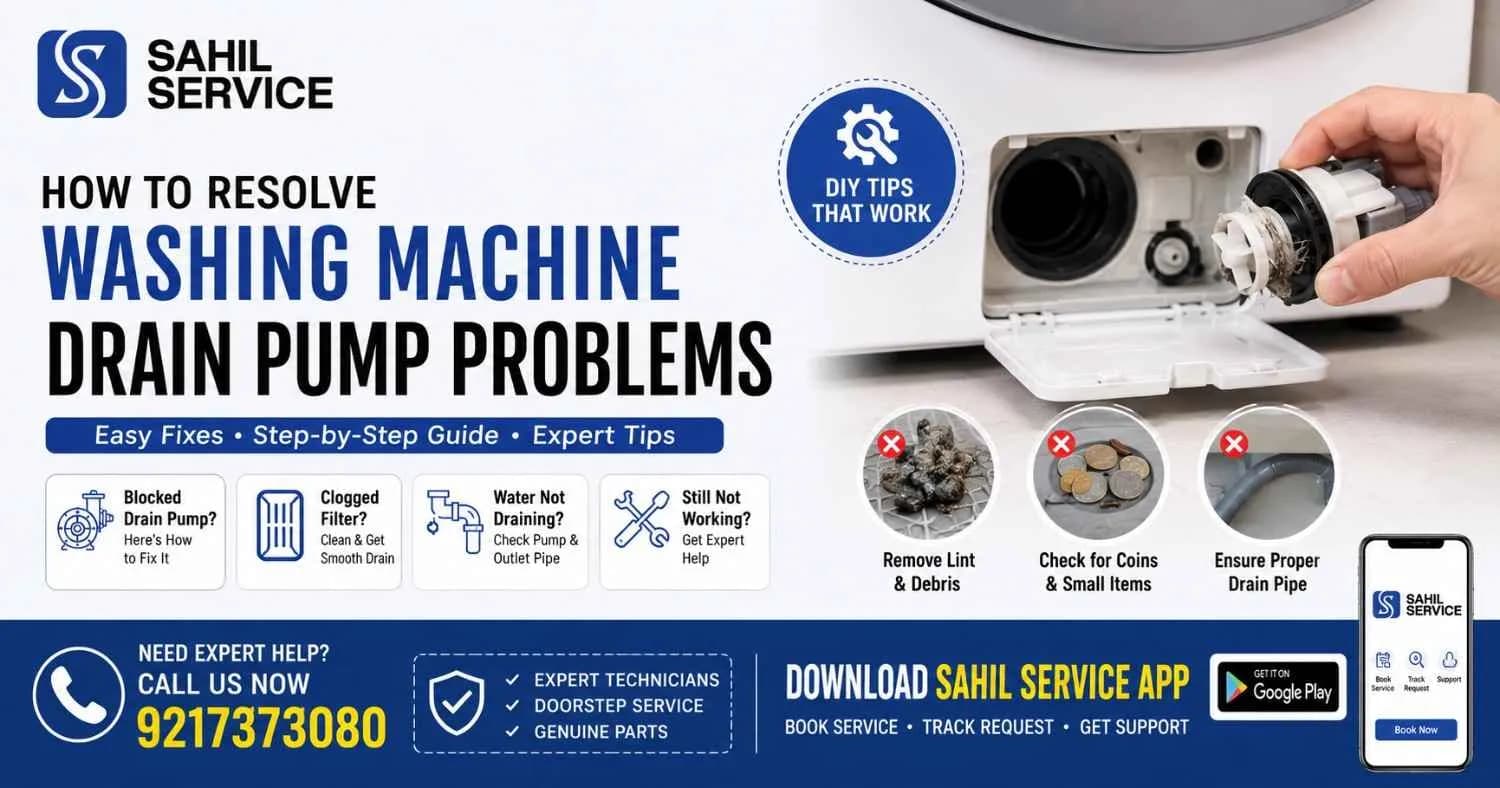 How to Resolve Washing Machine Drain Pump Problems