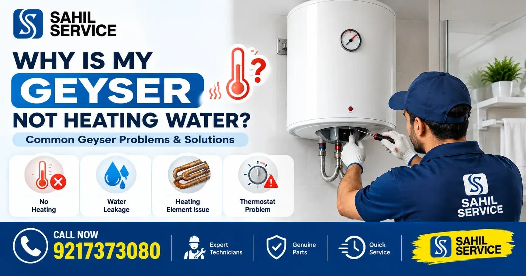 Why Is My Geyser Not Heating Water? Common Geyser Problems and Solutions