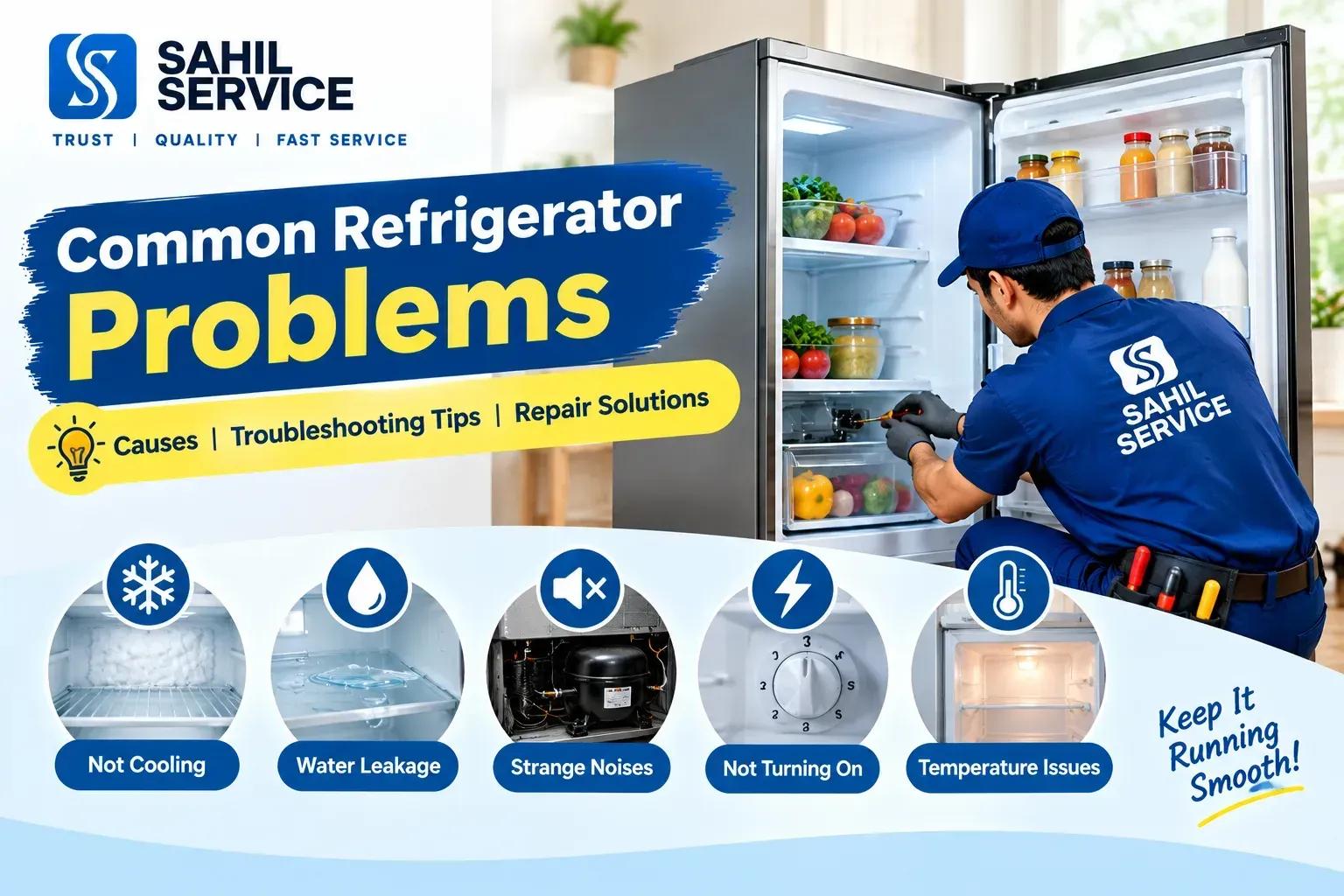Common Refrigerator Problems: Causes, Troubleshooting Tips, and Repair Solutions