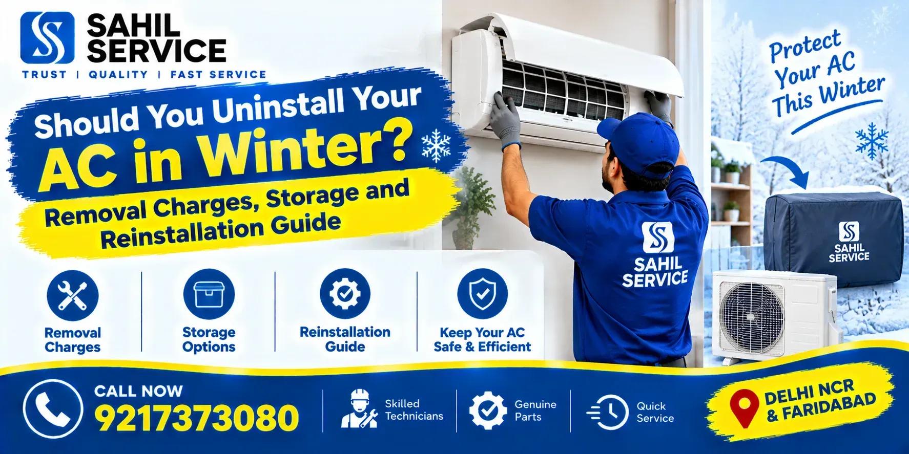 Should You Uninstall Your AC in Winter? Removal Charges, Storage and Reinstallation Guide