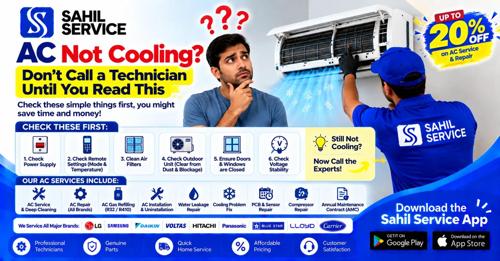 AC Not Cooling? Don't Call a Technician Until You Read This