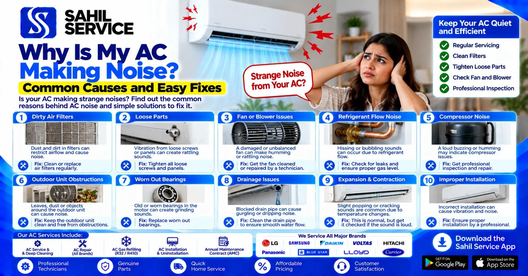 Why Is My AC Making Noise? Common Causes and Easy Fixes