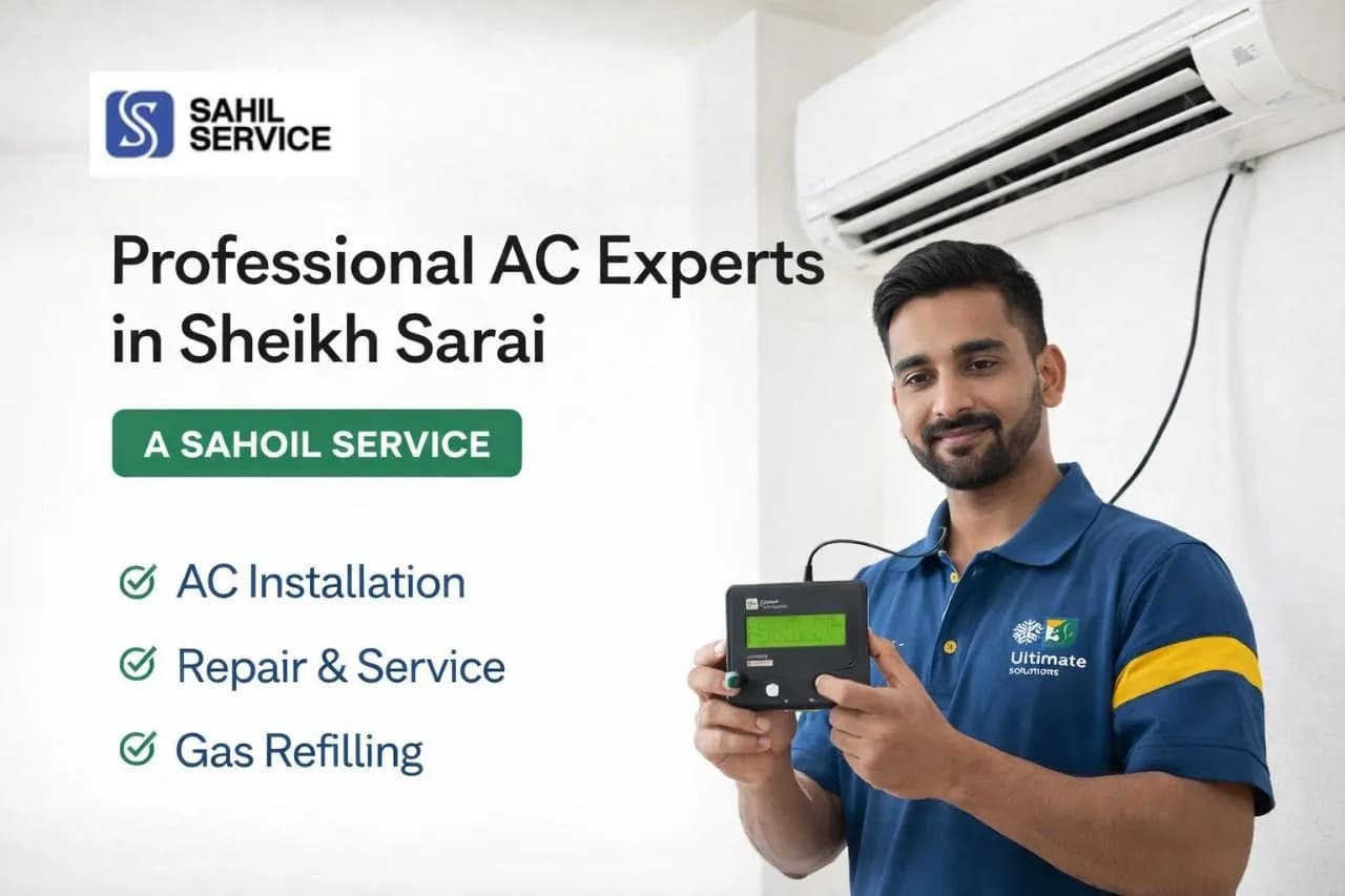 Professional AC Experts in Sheikh Sarai