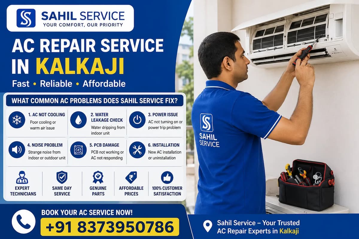 Best AC Service in Kalkaji Near Me | Service Starting in Just ₹149