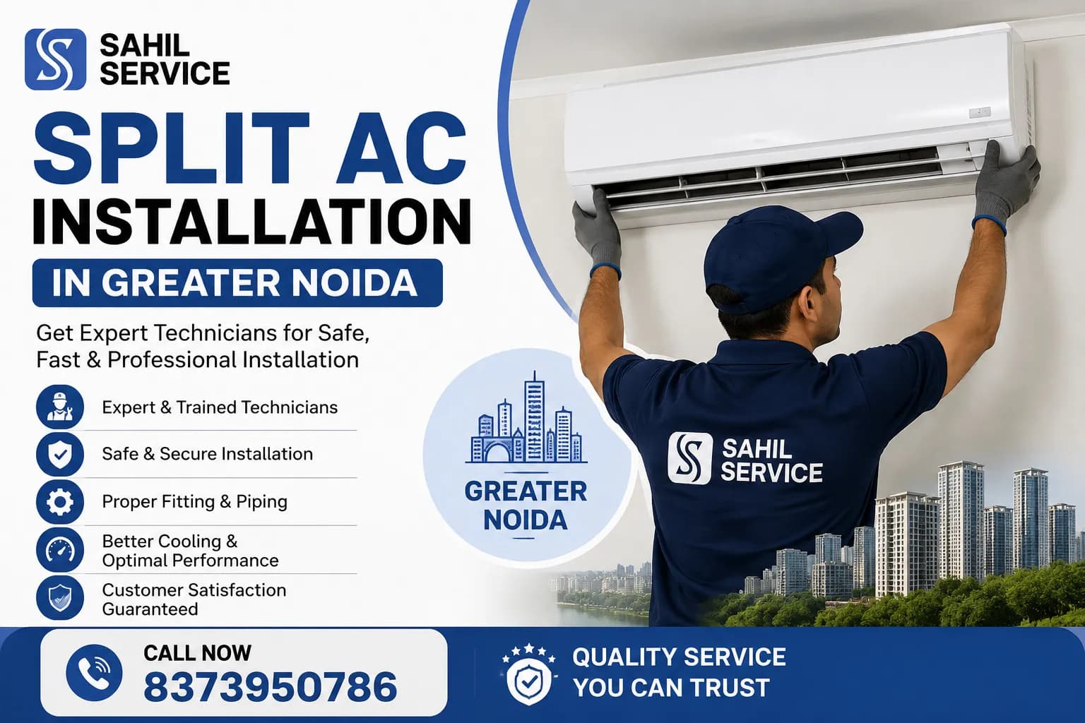 Split AC Installation in Greater Noida | Get Expert Technicians