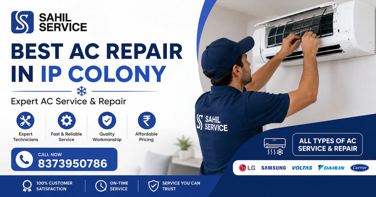 Best AC Repair in IP Colony | Expert AC Service & Repair Near You