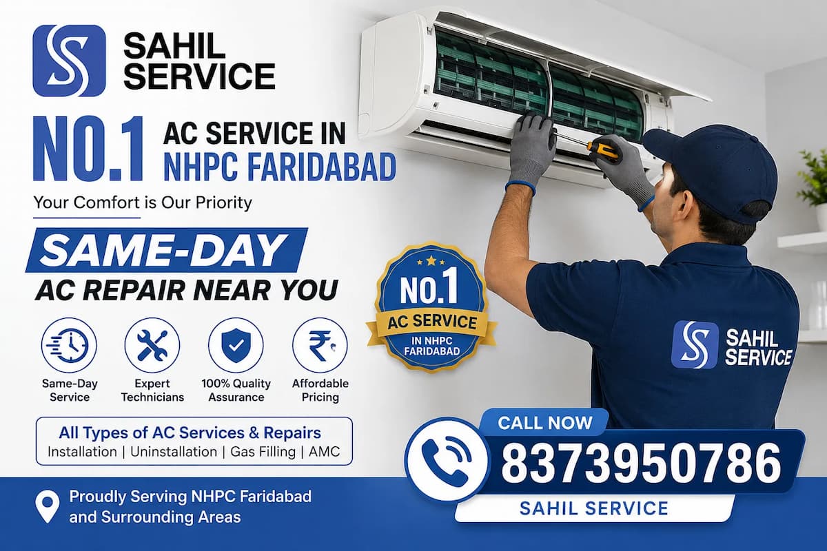 Best AC Service in NHPC Faridabad | Same-Day AC Repair Near You
