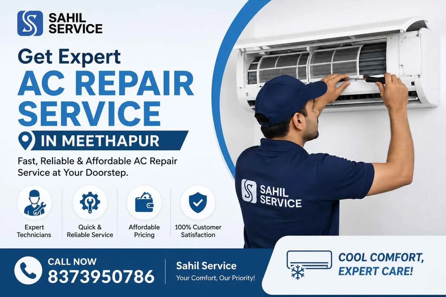 Best AC Repair Near Me in Meethapur | Same Day Service