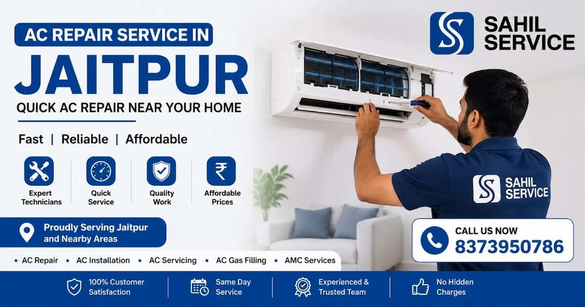 AC Repair Service in Jaitpur Delhi | Expert AC Technicians Near You