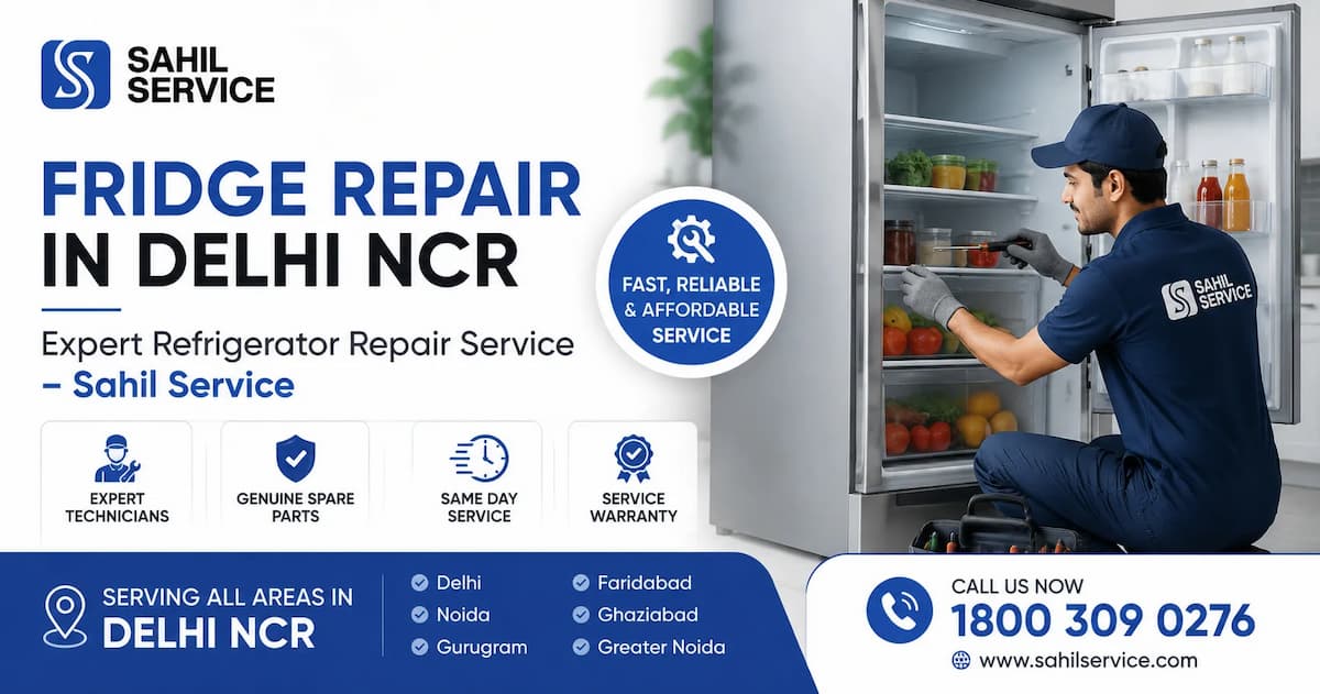 Fridge Repair in Delhi NCR | Expert Refrigerator Repair Service - Sahil Service