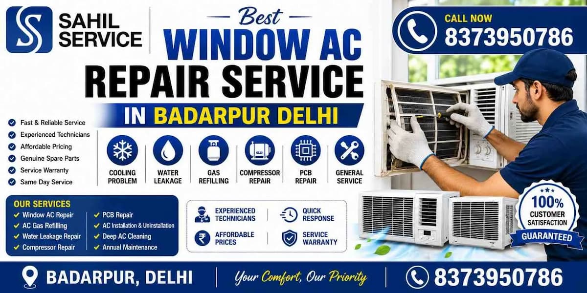 Best Window AC Repair Service in Badarpur Delhi