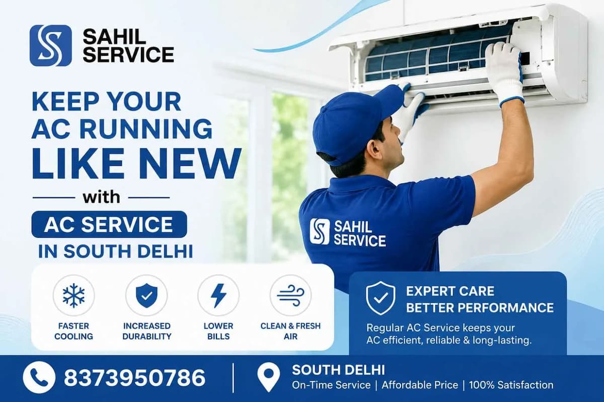 Keep Your AC Running Like New with AC Service in South Delhi
