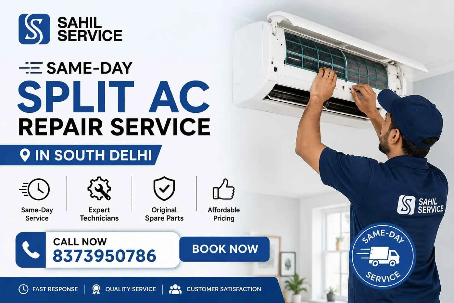 Best Split AC Repair Service in South Delhi | Book Today