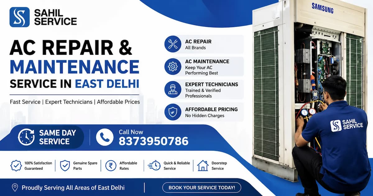 Extend Your AC Life with Expert Repair Service in East Delhi