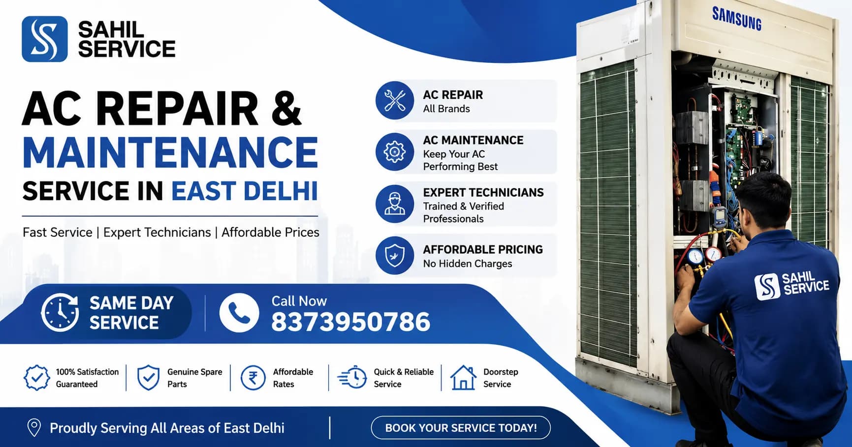 Extend Your AC Life with Expert Repair Service in East Delhi