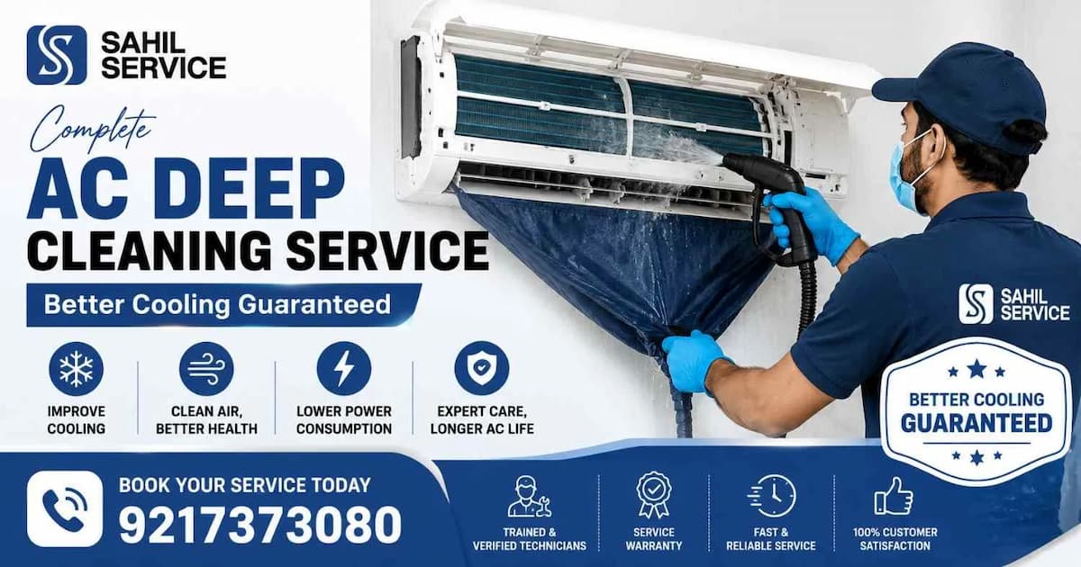 Complete AC Deep Cleaning Service | Better Cooling Guaranteed