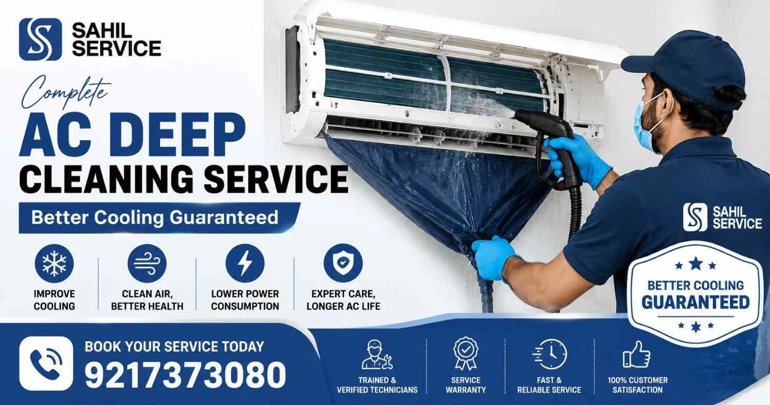 Complete AC Deep Cleaning Service | Better Cooling Guaranteed