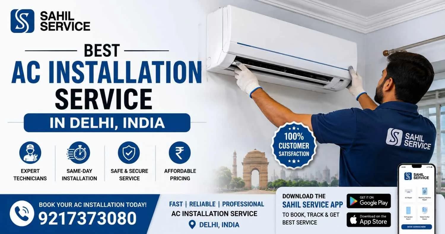 Best AC Installation Service in Delhi, India