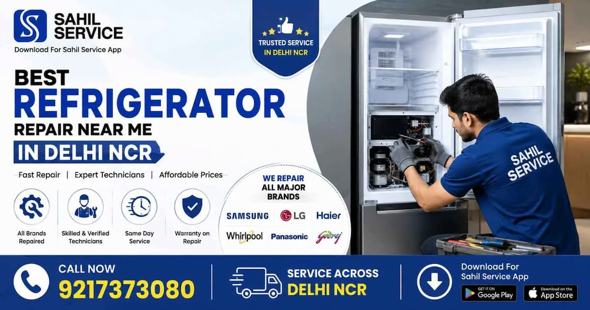 Best Refrigerator Repair Near Me in Delhi NCR | Sahil Service