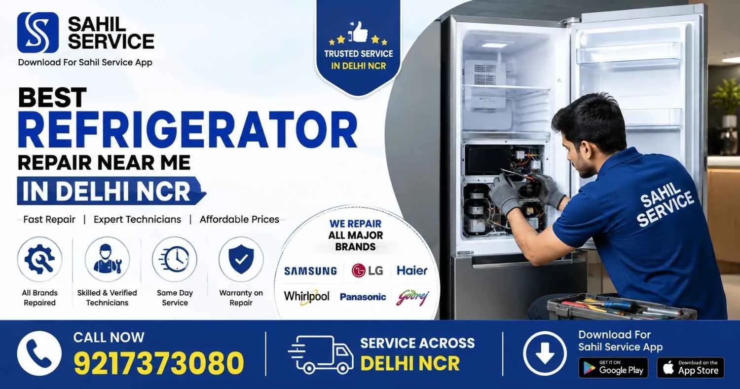 Best Refrigerator Repair Near Me in Delhi NCR | Sahil Service