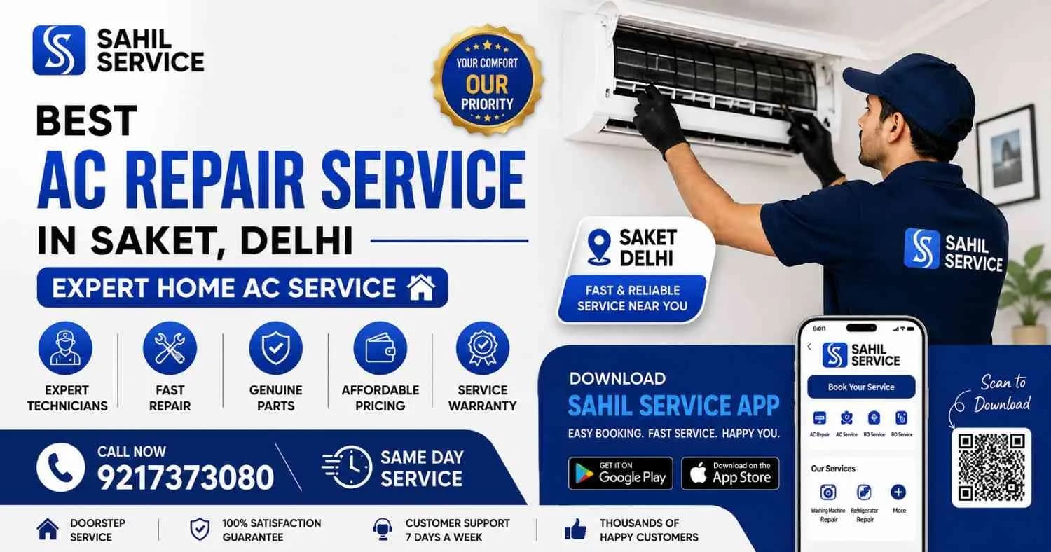 Best AC Repair Service in Saket Delhi | Expert Home AC Service