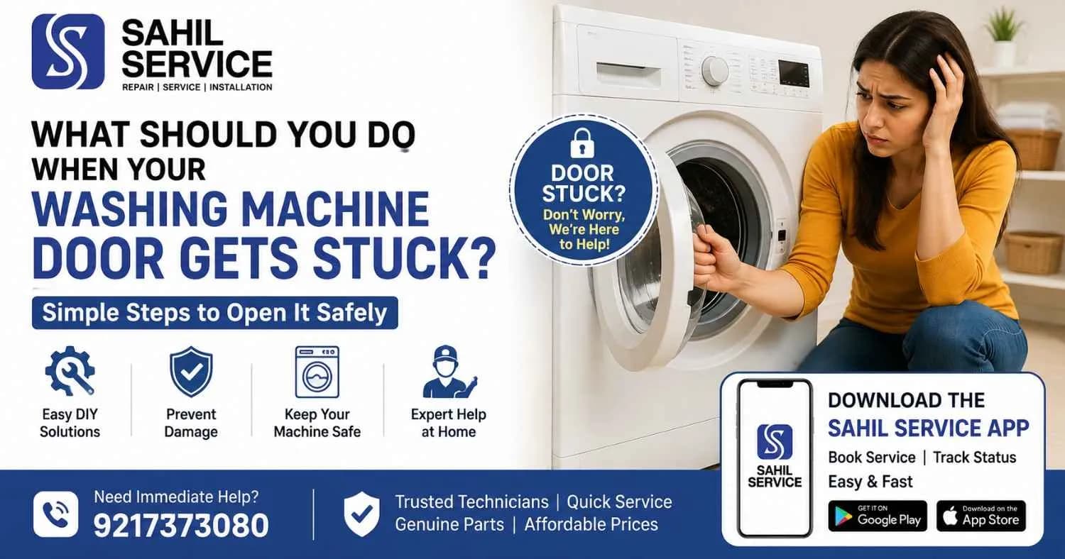 What Should You Do When Your Washing Machine Door Gets Stuck?