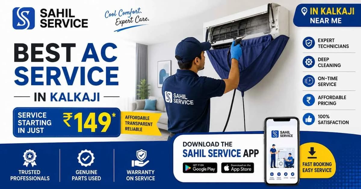 Best AC Service in Kalkaji Near Me | Service Starting in Just ₹149