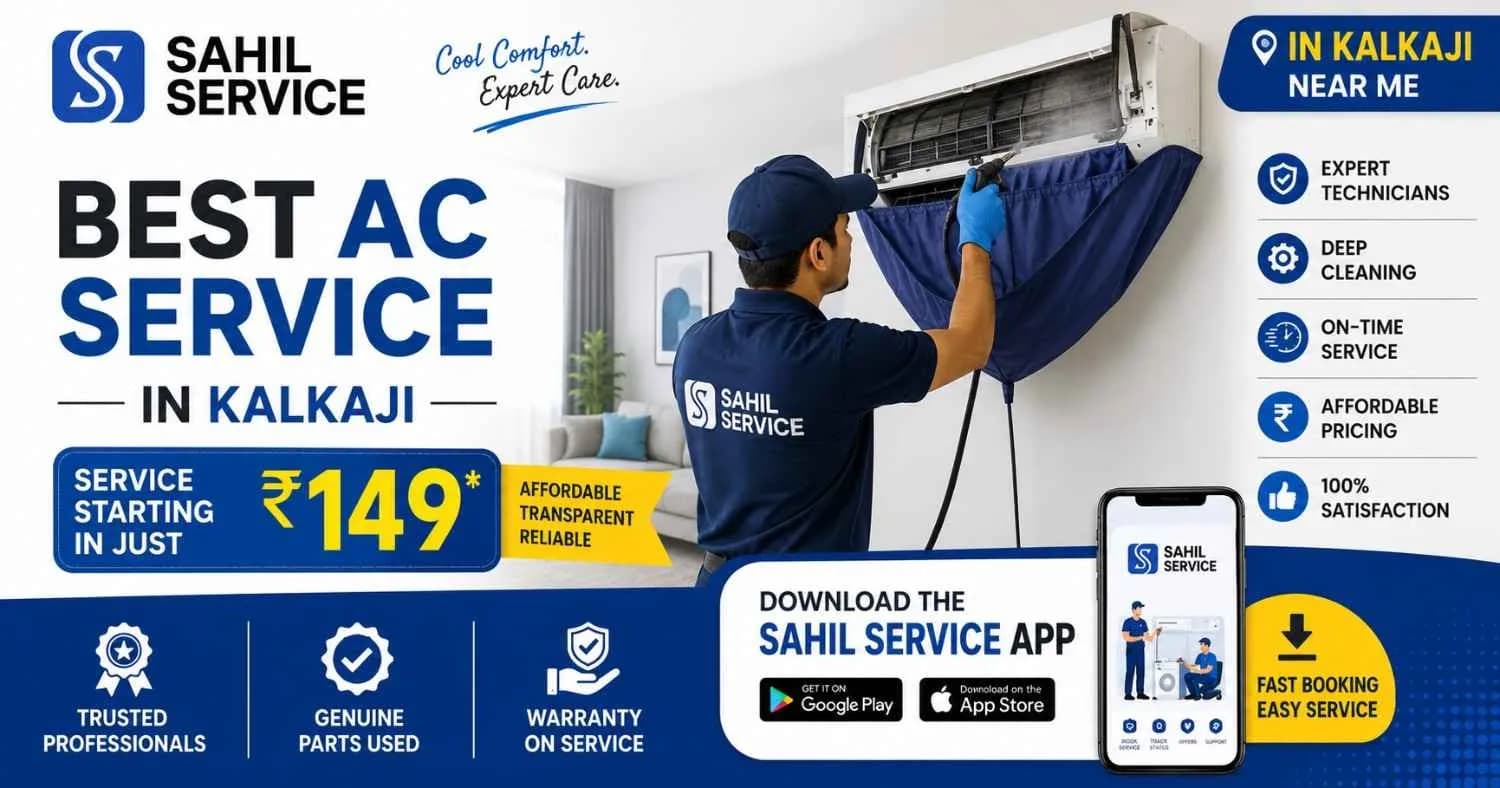 Best AC Service in Kalkaji Near Me | Service Starting in Just ₹149