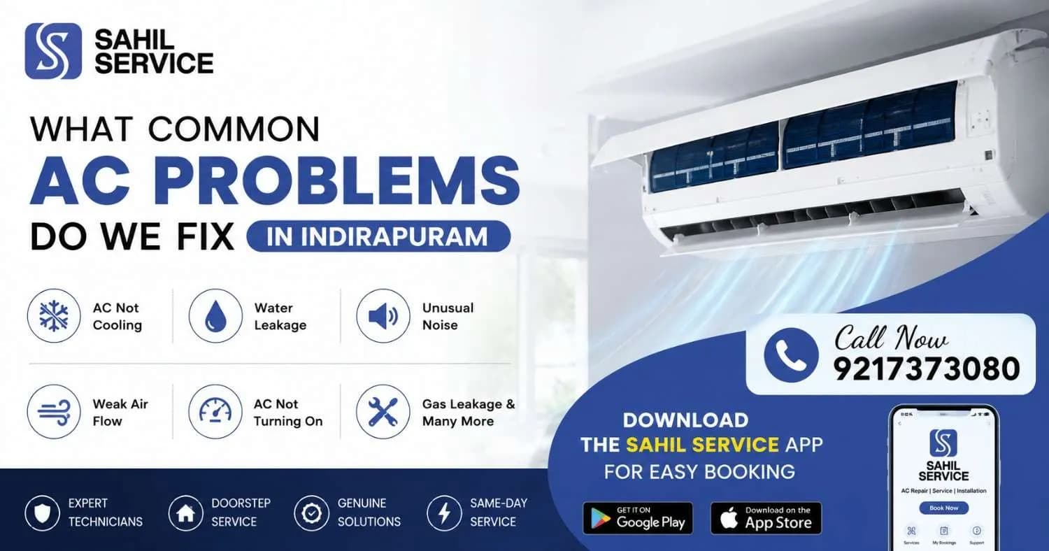 Book AC Repair Service near me in Indirapuram for Home AC Problems