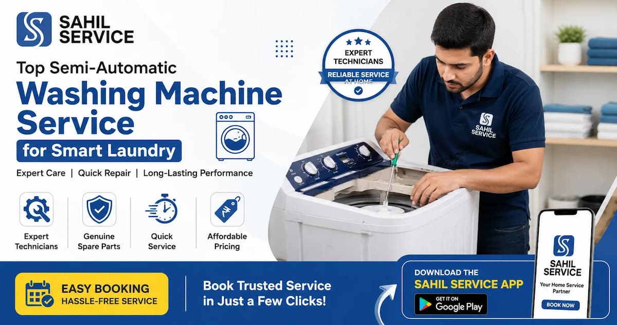 Top Semi-Automatic Washing Machine Service for Smart Laundry