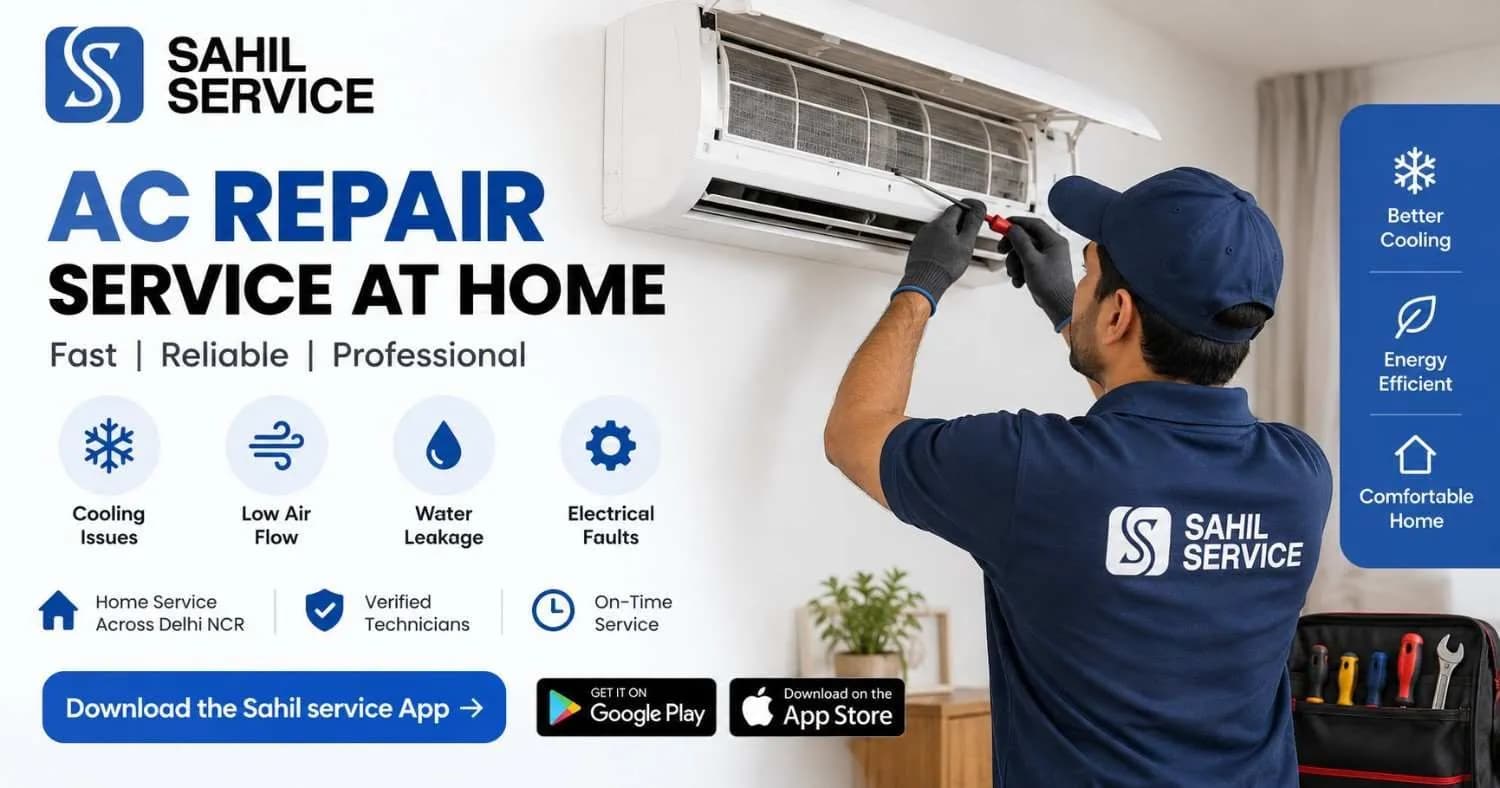 AC Repair at Home | Split and Window AC Service | Sahil Service