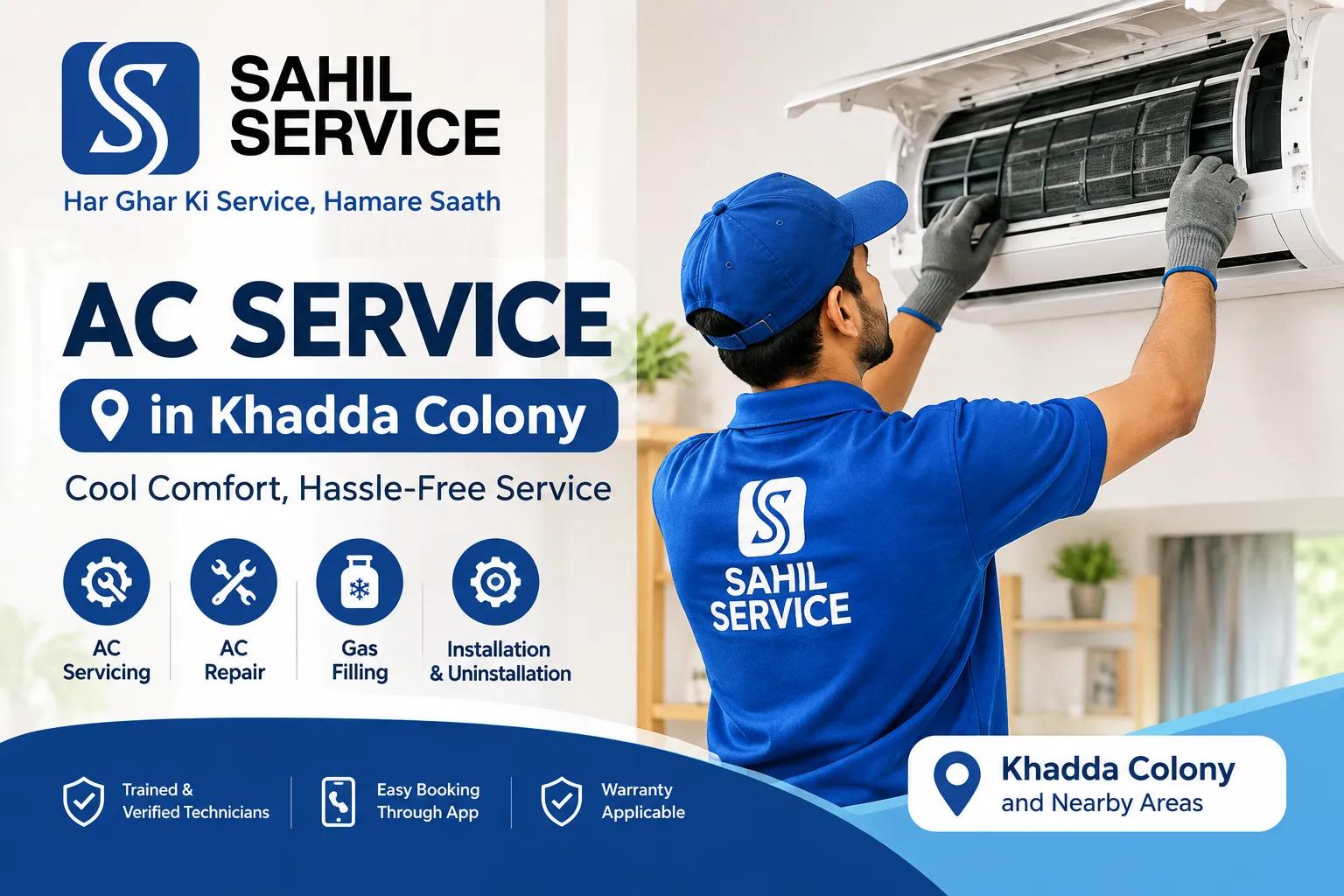AC Service in khadda colony